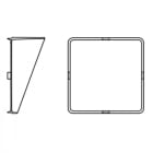 REGGIANI SPA ILLU - REG0.22110.0012 ANTI-GLARE SPLYT 150 ALLUM.