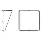 REGGIANI SPA ILLU - REG0.22110.0012 ANTI-GLARE SPLYT 150 ALLUM.