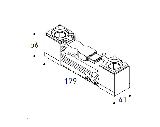 REGGIANI SPA ILLU - REG0.25433.0012 END MODULE YORI TRIM