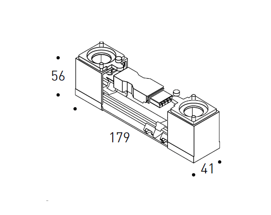 REGGIANI SPA ILLU - REG0.25433.0031 END MODULE YORI TRIM