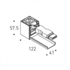 REGGIANI SPA ILLU - REG0.25850.0031 LIVE END CAP MODULE YORI