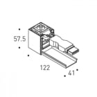REGGIANI SPA ILLU - REG0.25850.0031 LIVE END CAP MODULE YORI