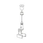 REGGIANI SPA ILLU - REG0.25862.0012 ACCESSORY CABLE RAIL SUSPENSION L.2000