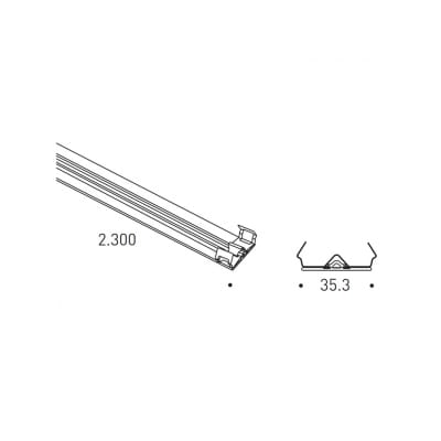 REGGIANI SPA ILLU - REG0.25874.0012 COVER TRIM L2300 YORI