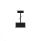 REGGIANI SPA ILLU - REG0.26055.0012 ACCESSORY SUSPENDED TRYBECA 150 SQUARE