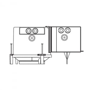 REGGIANI SPA ILLU - REG0.40193.0000 CASSEFORMI TRYBECA 150