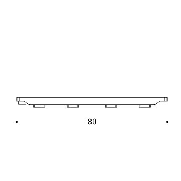 REGGIANI SPA ILLU - REG0.31717.0000 JUNCTION SUSPENS LIN LED LUCE SLIM MED