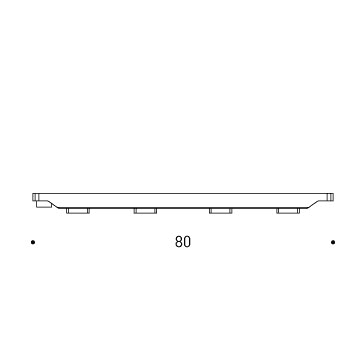 REGGIANI SPA ILLU - REG0.31717.0000 JUNCTION SUSPENS LIN LED LUCE SLIM MED