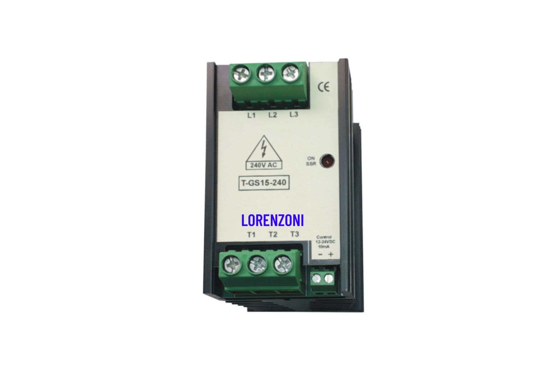 LORENZONI SRL - LOZ523.0000.014.1 LR RELE STATICO 3 CANALI 240V 2400W - T