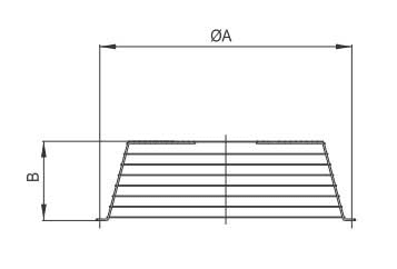 ELICENT (MAICO) - ELI5RE1583 CCRC 40 RETE CONICA MONTATA (V)*ESA