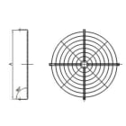 ELICENT (MAICO) - ELI5RE2802 RETE PROT.INOX D.225 PR/AC-FC/AC28