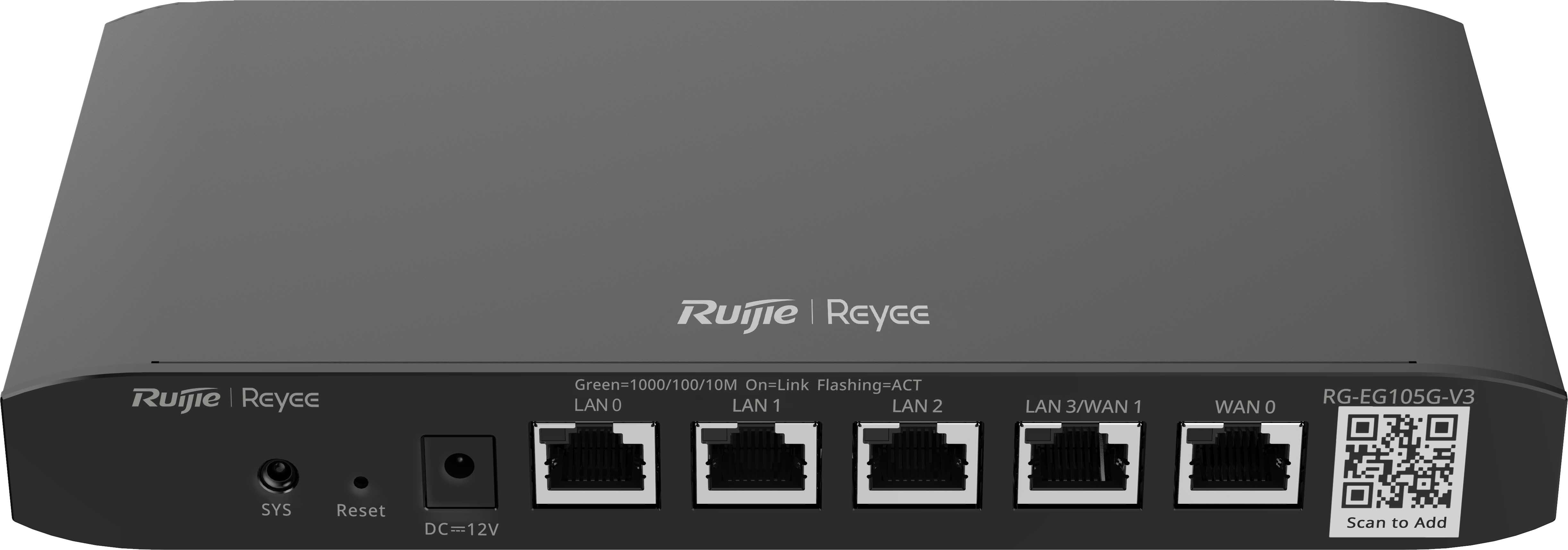 ZELIATECH - NPRRG-EG105G-V3 GATEWAY 5X1GE 2WAN 100 USERS