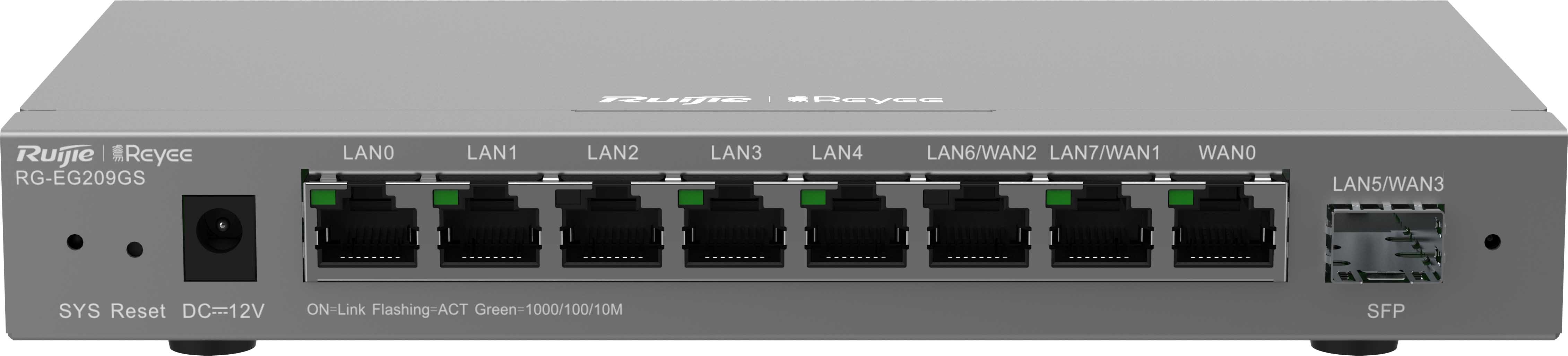 ZELIATECH - NPRRG-EG209GS GATEWAY 1WAN , 5LAN , 3 L/W, 1SFP