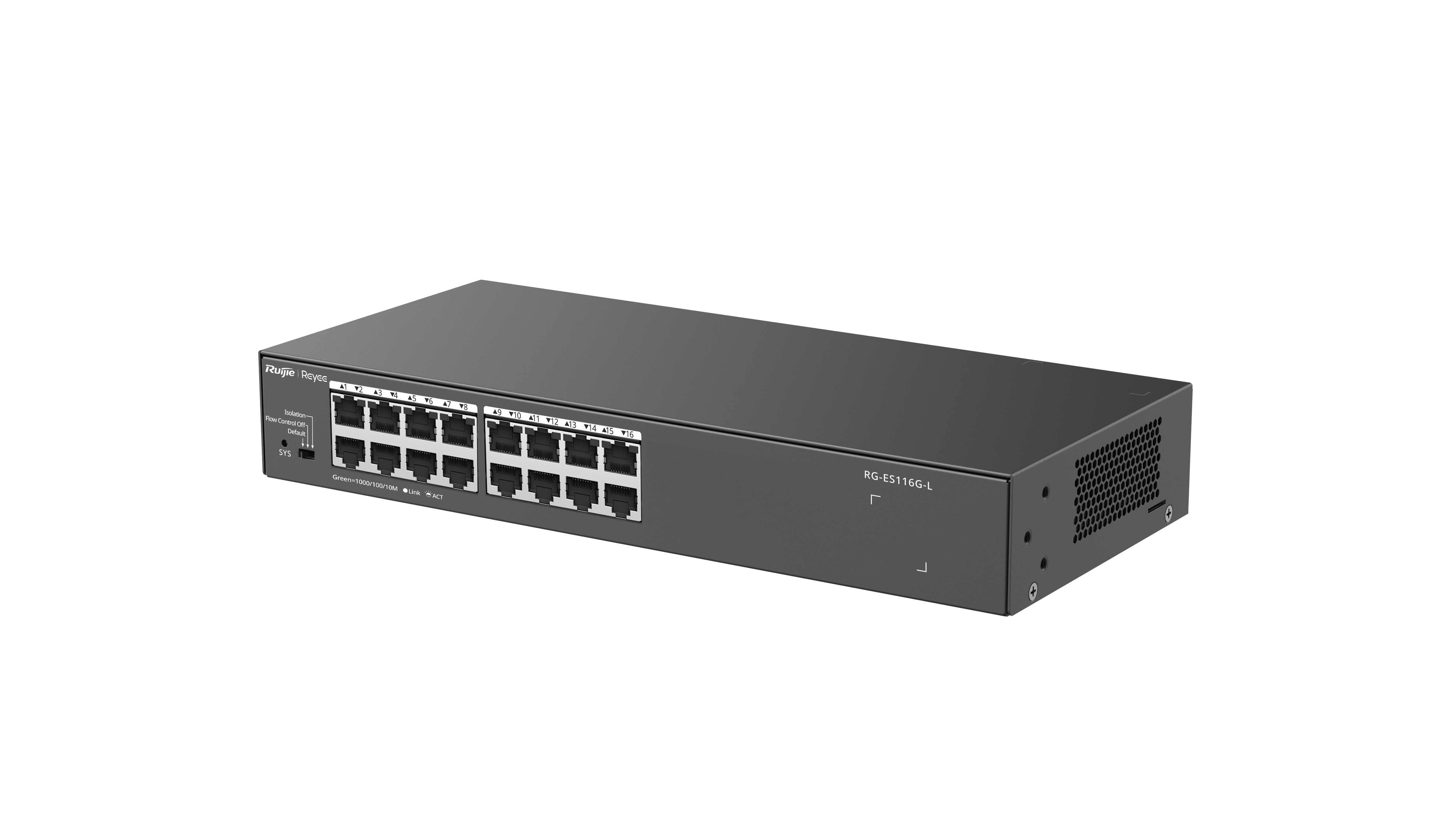 ZELIATECH - NPRRG-ES116G-L SWITCH UNM 16XGE CASE METALLO