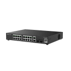 ZELIATECH - NPRRG-ES220GS-P SWITCH 16XPOE+250W 2SFP,CLOUD,DESK,METAL