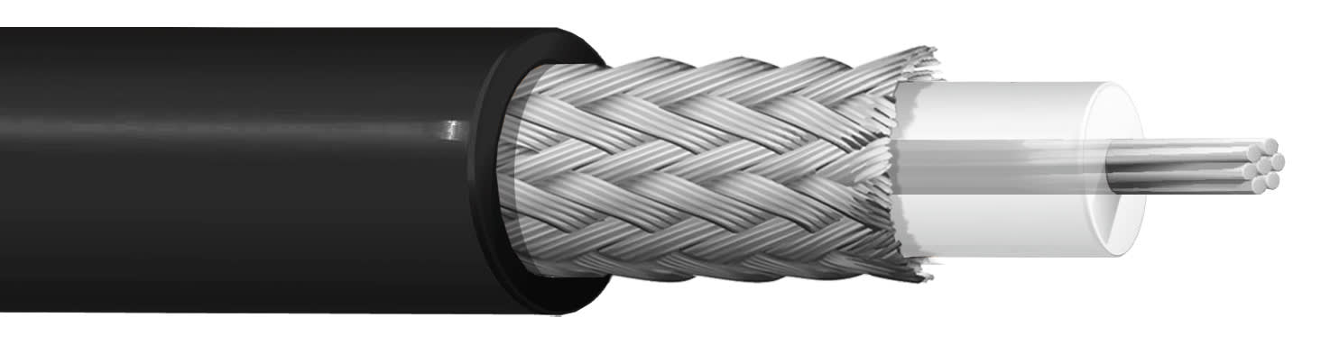 ITC INDUSTRIA TECNIC - ITCRG58CNEM100 RG MIL M - 17/28 RG 058 NERO MAT.100 ECA