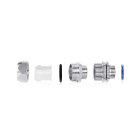 EURO 2000 SPA - UROPEU714863 RAC FISSO METAL M63 IP68 NW48 TRECCIATA