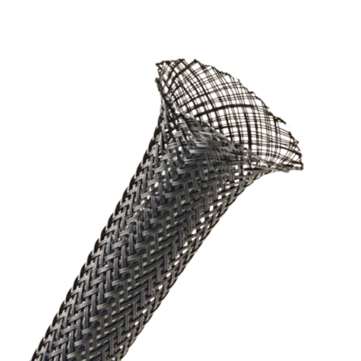 ETELEC ITALIA SPA - ETLRH1005 GUAINA TRECCIATA NERA BOBINA 4-11MM 100M