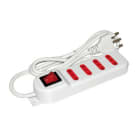 ARTELETA INTERNATION - ARTRL.3070 MULTIPRESA 6 PRESE 10-16A BIANCA