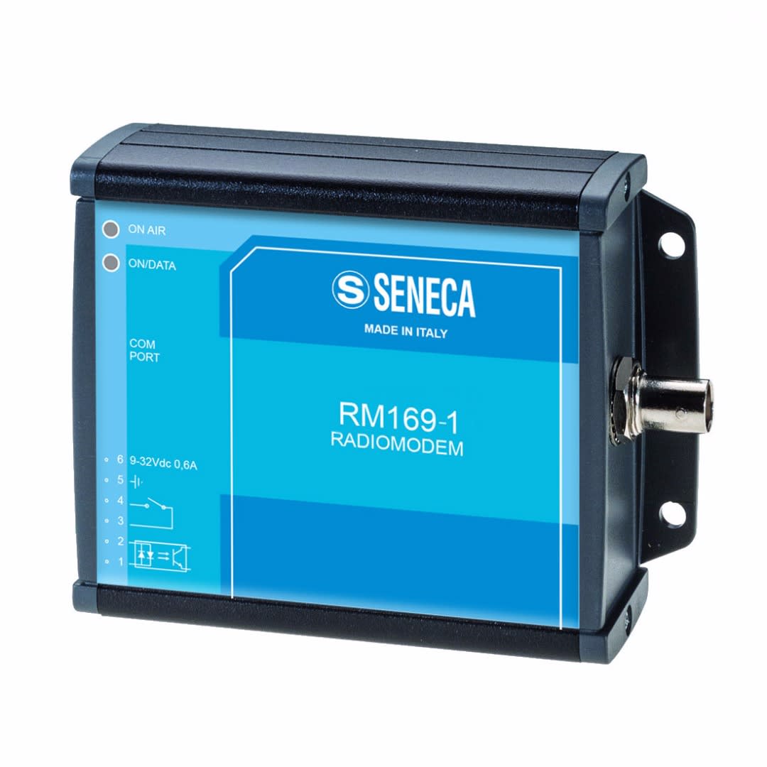 SENECA - SCXRM169-1 RADIOMODEM 169MHZ, 1DI,1DO, RS485, RED