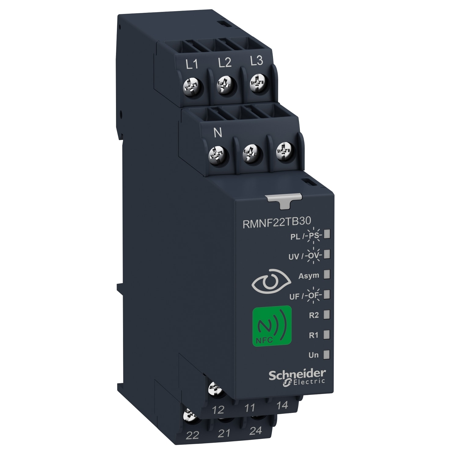 SCHNEIDER ELECTRIC - SNRRMNF22TB30 Rel di misura e controllo NFC