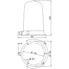 SIRENA - SIR90194 RA HD LED GRE V90/240AC BK