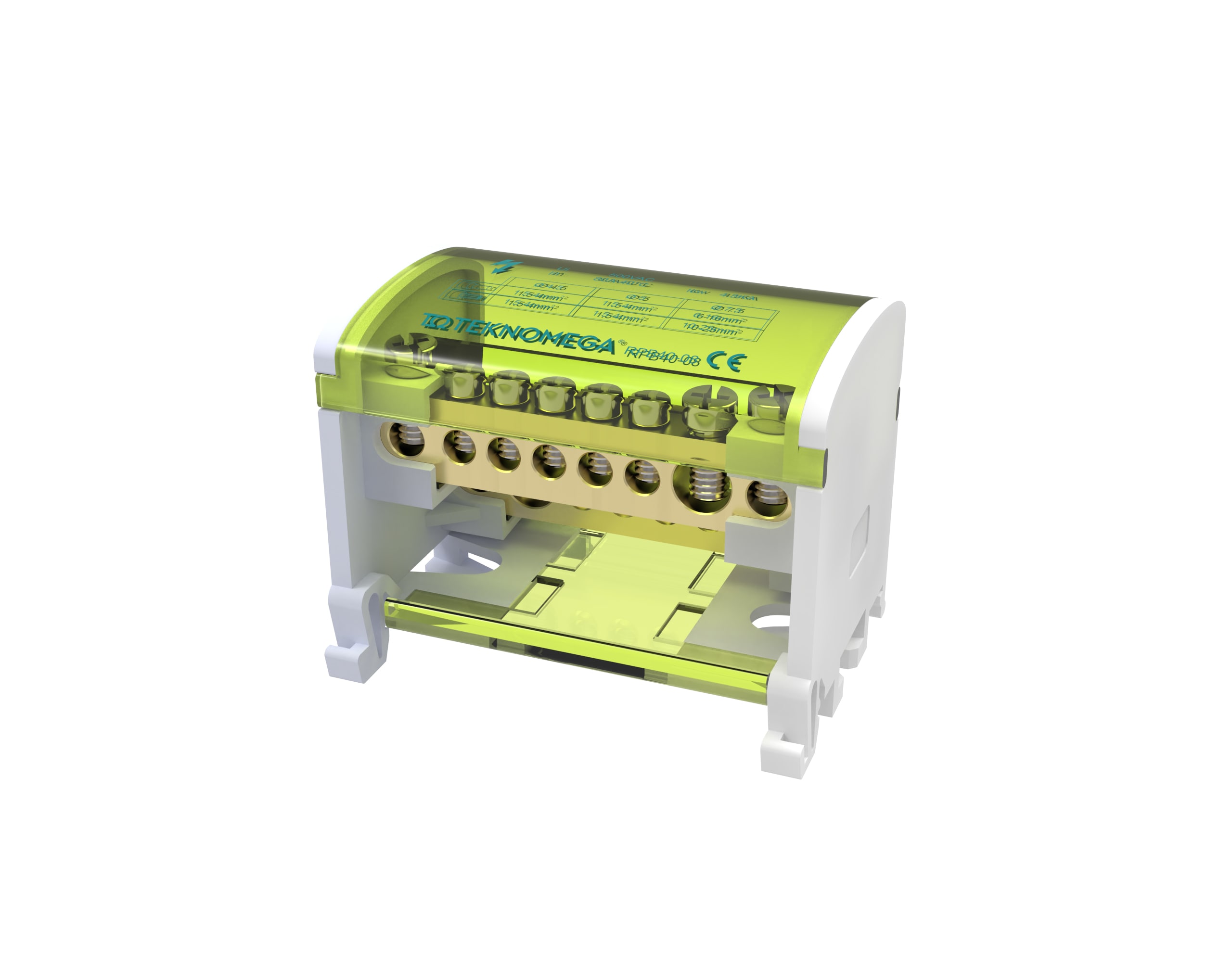 TEKNOMEGA SRL - TKGRPB0995 Ripartitore Bipolare 80A - 7 uscite