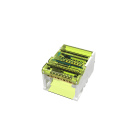 TEKNOMEGA SRL - TKGRPQ0980 RIPARTITORE MORSETTIERA QUADRIP 40A 8 OU