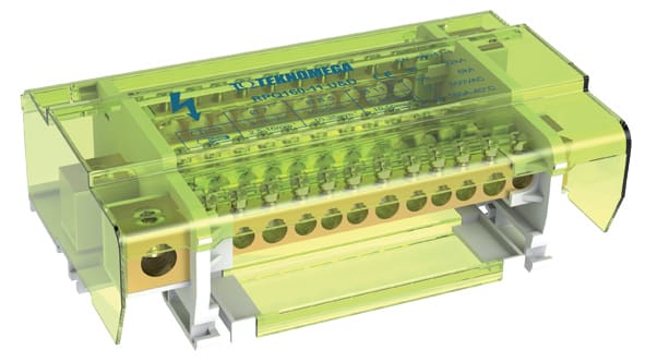 TEKNOMEGA SRL - TKGRPQ1016 RIPART.MORSETTIERA 4P UP&DOWN 160A 11 OU