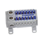 TEKNOMEGA SRL - TKGRPU5000 RIPARTITORE QUICK UNIPOL. 80A 14 OUT BLU