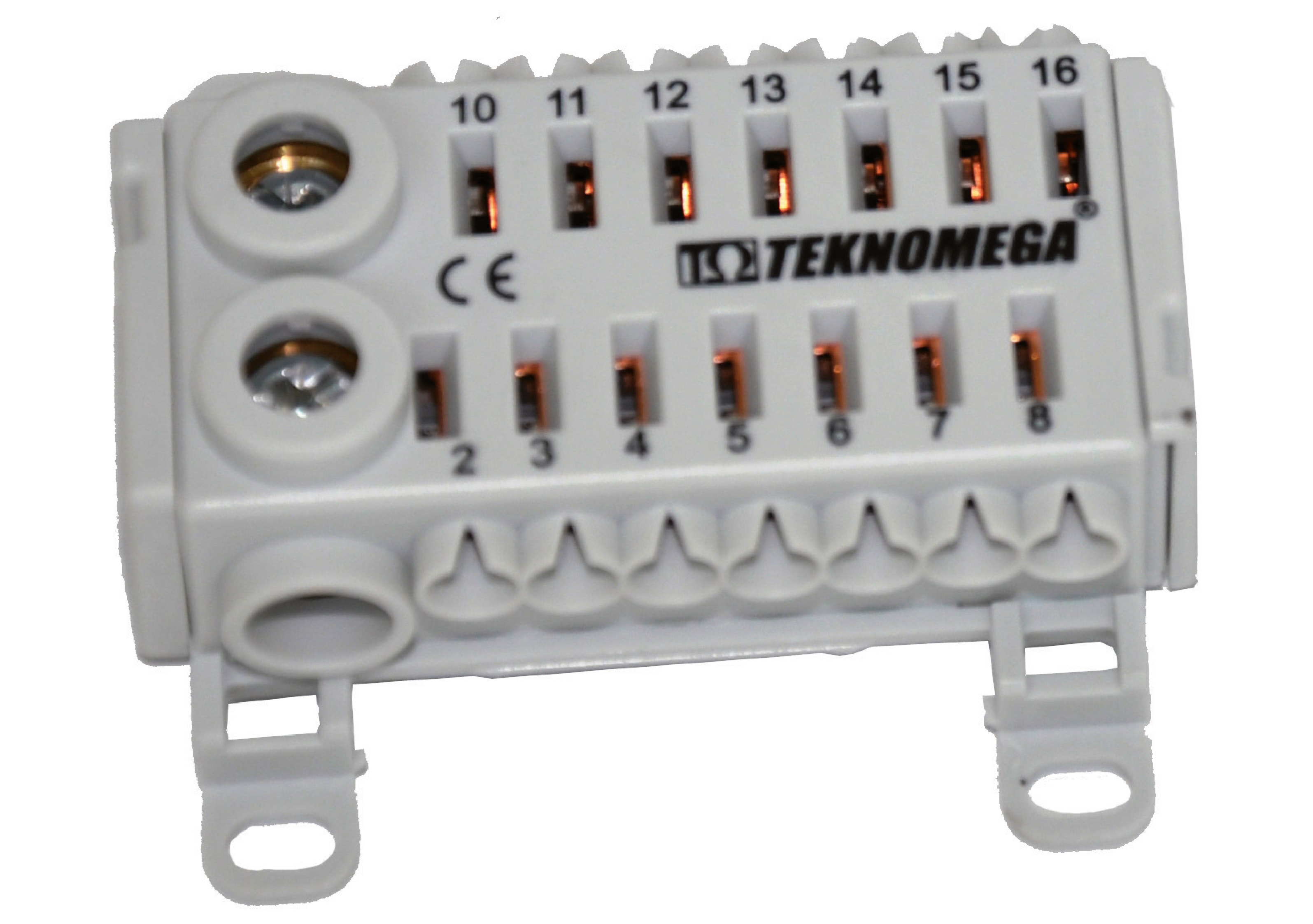 TEKNOMEGA SRL - TKGRPU5005 Ripartitore Uni compatto 80A gri14 uscit