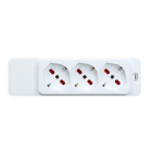 ROSI MATERIALE ELETT - RCORS8311B MULTIPRESA EMILIA SPECIALIST 3 POSTI, BI