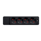 ROSI MATERIALE ELETT - RCORS8411N MULTIPRESA EMILIA SPECIALIST 4 POSTI, NE