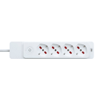 ROSI MATERIALE ELETT - RCORS8422B MULT SPECIALIST 4 POSTI+INT+1,5M CAVO, B
