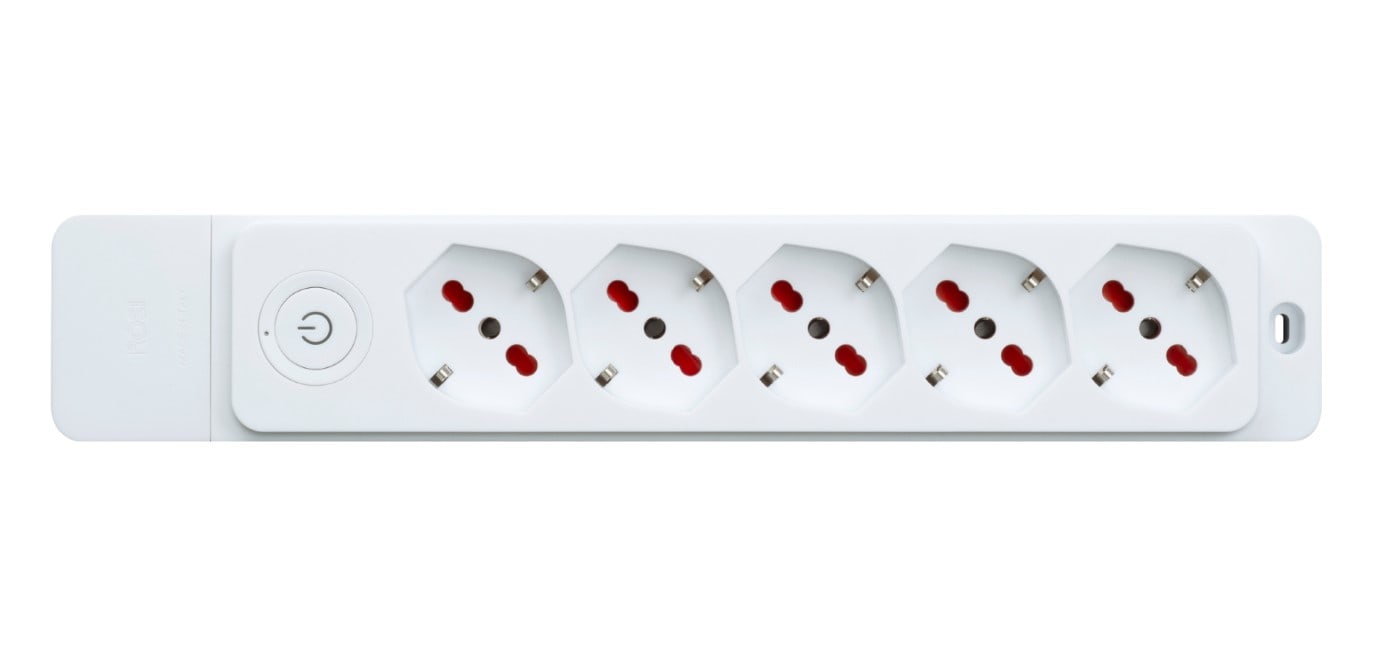 ROSI MATERIALE ELETT - RCORS8512B MULT SPECIALIST 5 POSTI, CON INTERR., BI