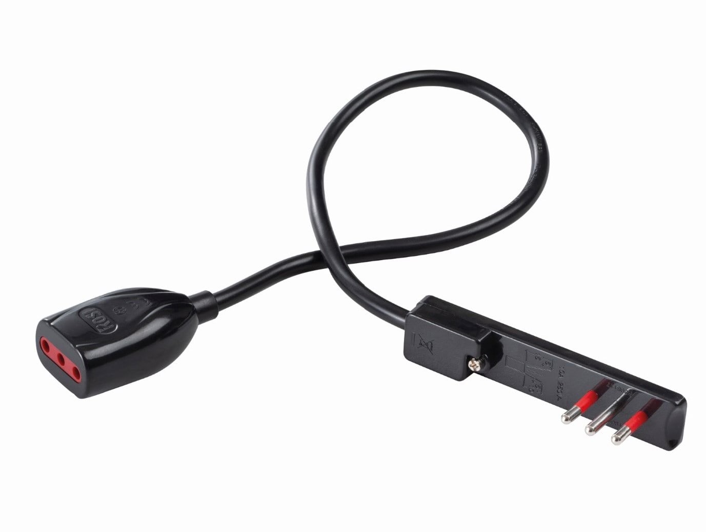 ROSI MATERIALE ELETT - RCORS92039 PROLUNGA FLAT 3M 10A NERA