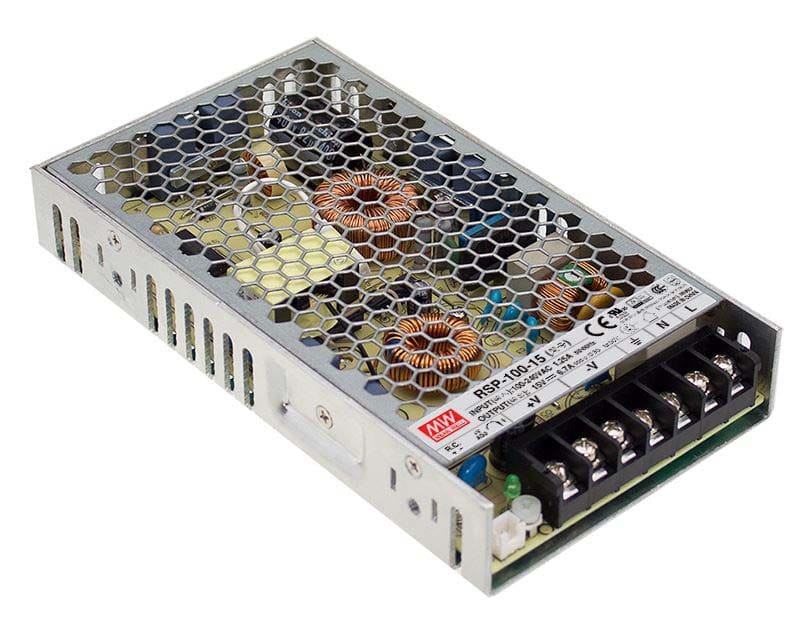 DIGIMAX SRL - DIXRSP-100-24 ALIMENTATORE BASSO PROFILO AC/DC 24V 100