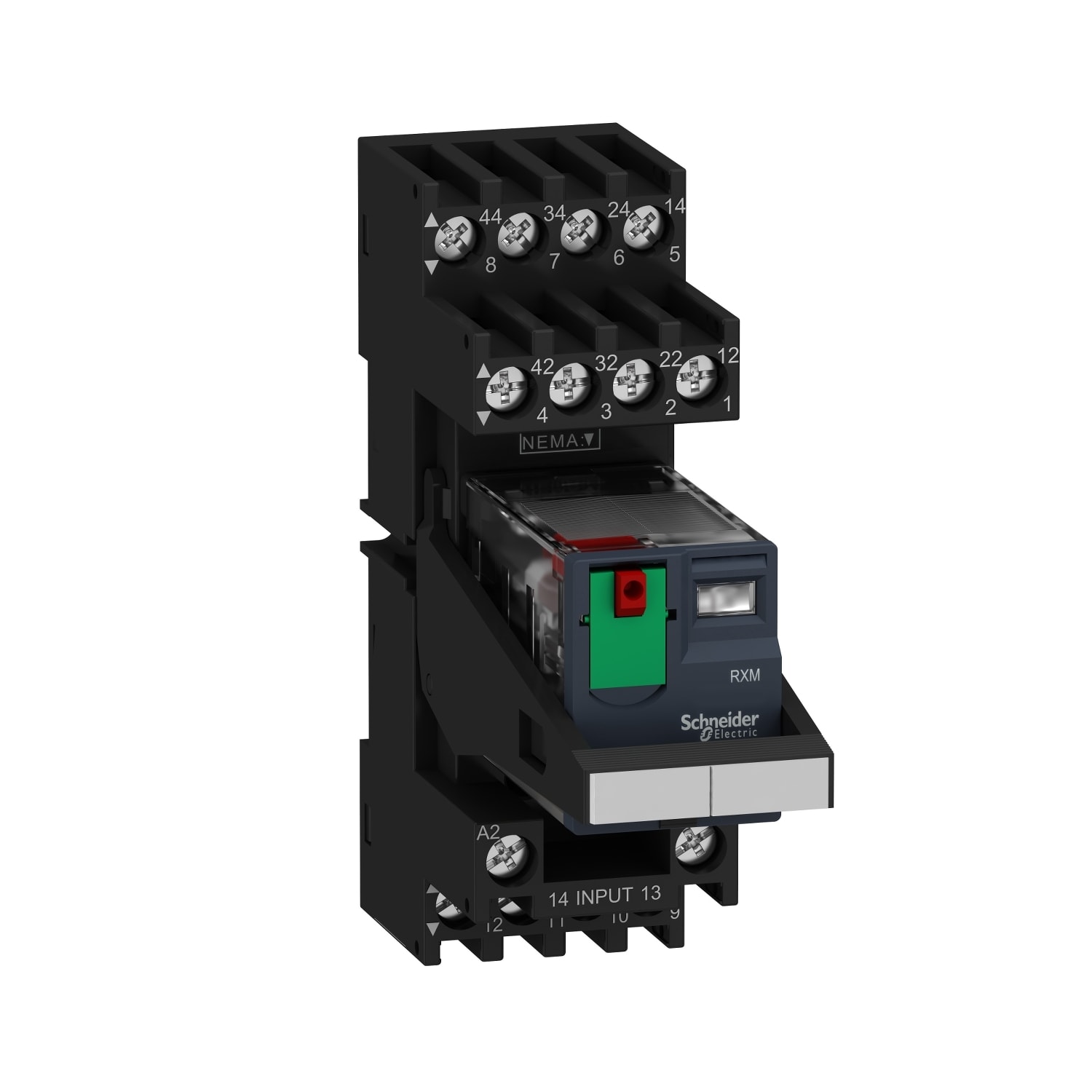 SCHNEIDER ELECTRIC - SNRRXM2AB2B7PVM RELE PRE-MONTATO 2 NC/NO 24 VAC 12A