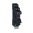 SCHNEIDER ELECTRIC - SNRRSB2A080BDPV Relè RSB pre-montato con base-2NC/NO 8A 24VDC completo di diodo