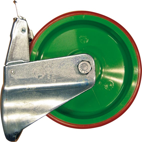 FACAL SRL - FAFRU-008 RUOTA 60X125 C/FRENO POSTERIORE CASTIGLI