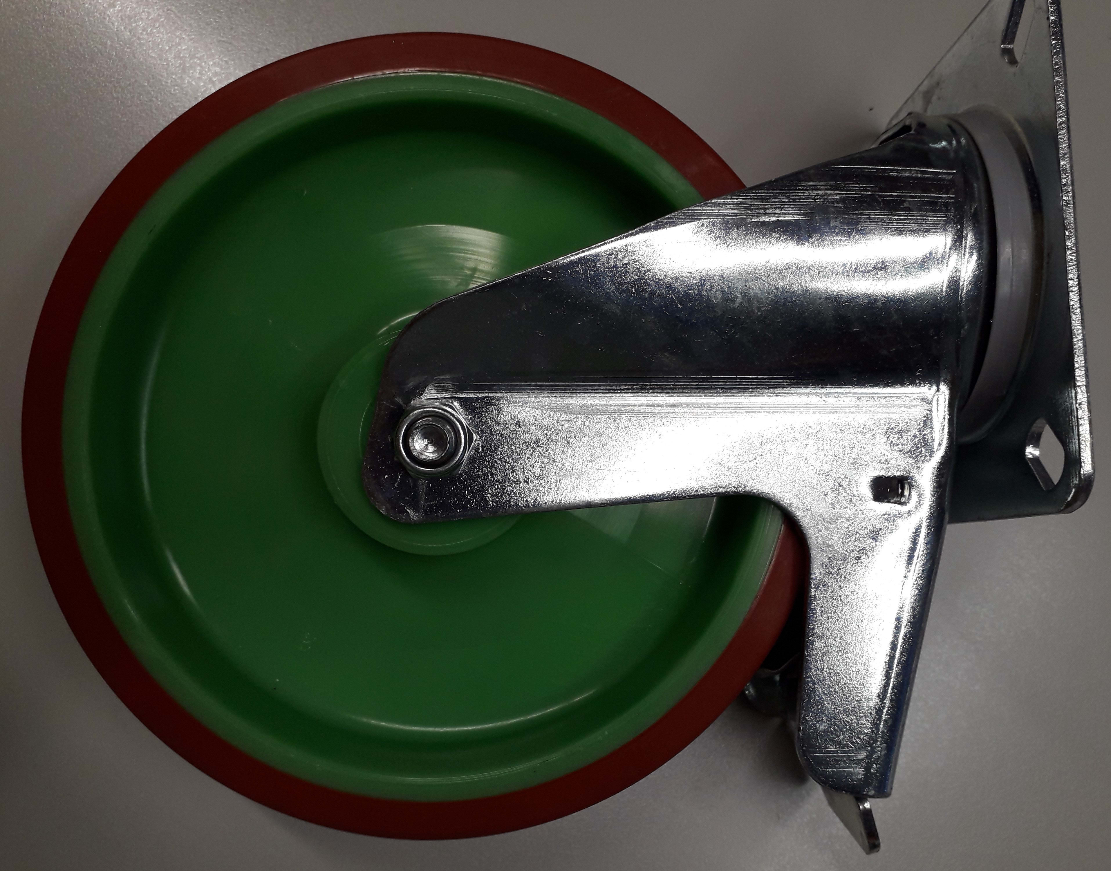 FACAL SRL - FAFRU-025 RUOTA 150X40 SPR/NL VERDE RAL 6018 - DOG