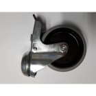 FACAL SRL - FAFRU-027 RUOTAGOMMATAD.100GIREV.C/FRENO-(ESTRO