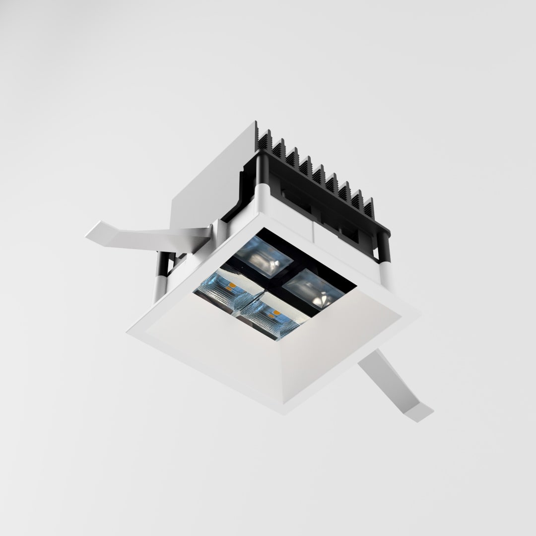 SIDE SPA - SDEKT5870LBCAE RULED Q10 93X93MM 13.8W 1179LM 3000K IP2