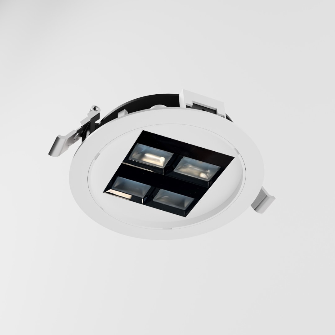 SIDE SPA - SDEKT5820LBCAS RULED T15 DIAM.145MM 18W 1075LM 3000K IP