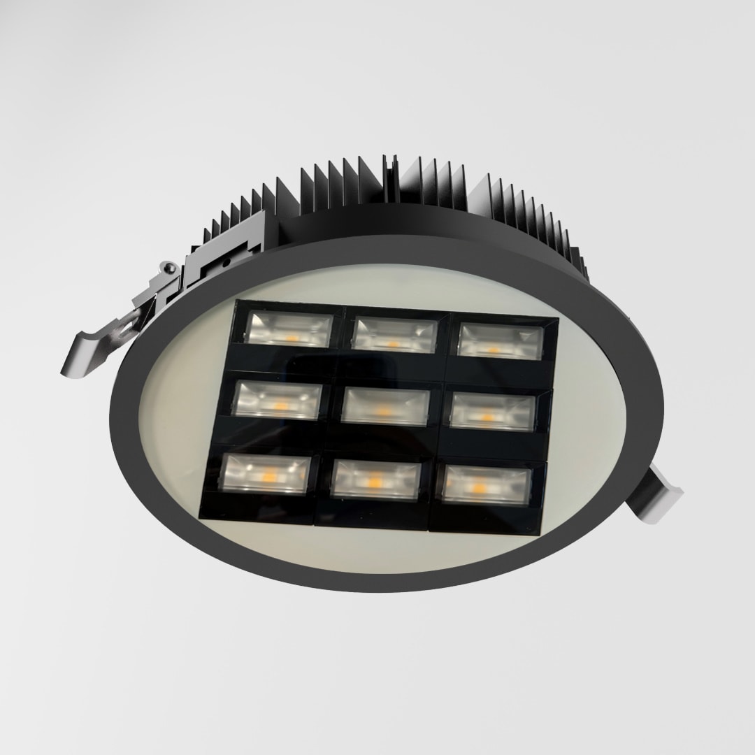 SIDE SPA - SDEKT5846LBCAS RULED T20 9 LED 34W 1801LM 3000K IP20/40