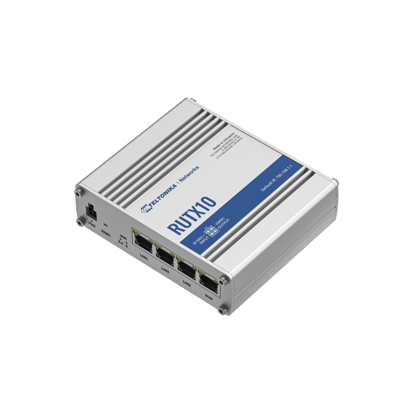 TELTONIKA NETWORKS - TTKRUTX10000000 ROUTER INDUSTRIALE ETH+WIFI+BT