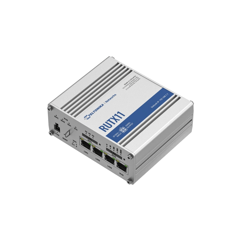 TELTONIKA NETWORKS - TTKRUTX1120B200 ROUTER INDUSTRIALE LTE+ETH+WIFI+BT