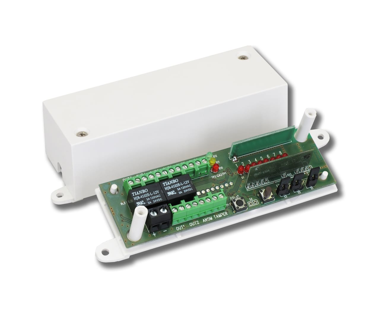 IESS SRL - EAARX8CH RICEVITORE UNIVERSALE 8 CANALI 10 RELE
