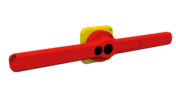 TECHNOELECTRIC SRL - TEH18833 MANIGLIA BLOCCO PORTA DI EMERGENZA 460MM
