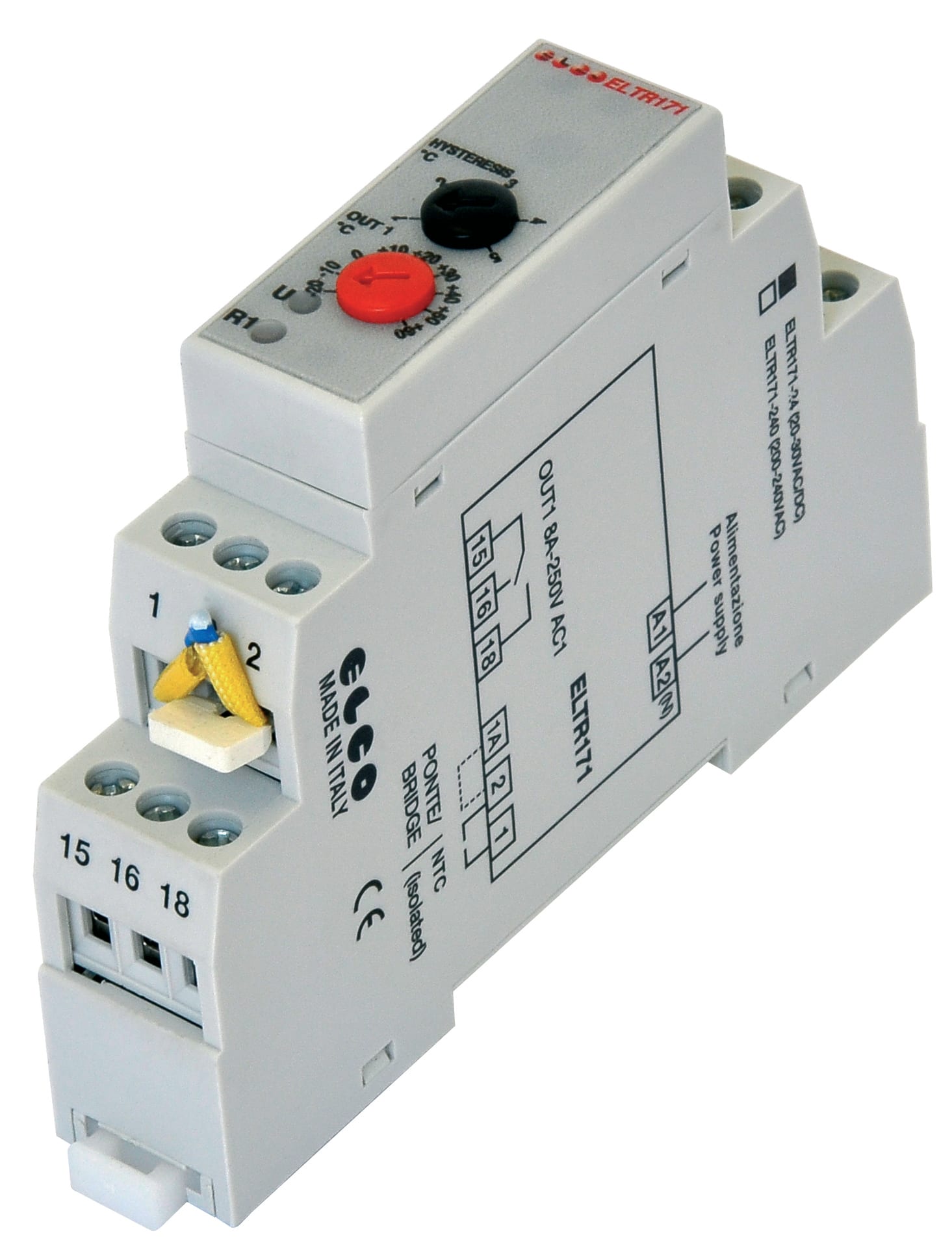 EL.CO. SRL - ECL640298 TERMOREGOLATORE MODULARE ELTR171-24